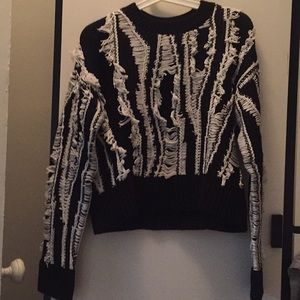 Cropped heavy cotton &otherstories sweater!